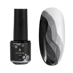 F.O.X - акварельная краска Color ink Black 006, 5 мл