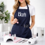 BAFI Polycotton - pracovní kosmetická zástěra, černá