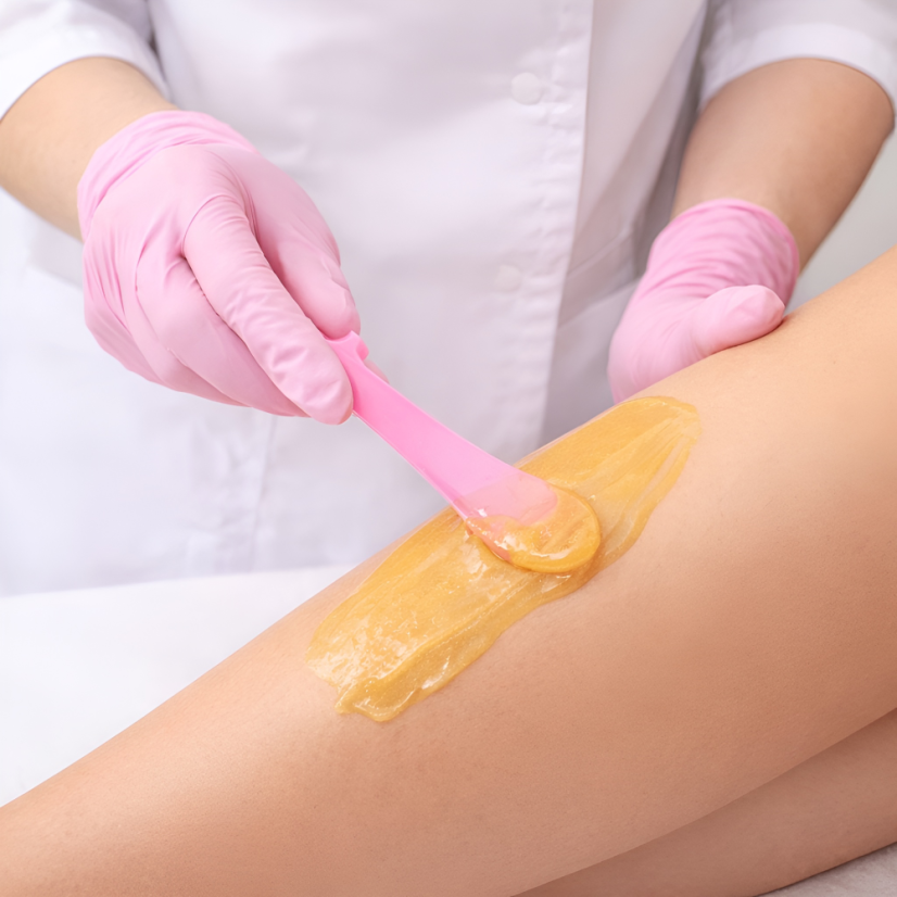 Špachtle na depilační vosk, plastová