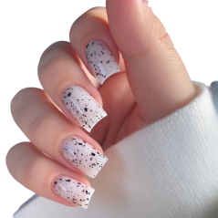 COSMONAIL Top Coat Sparkle Black 034, 8 ml