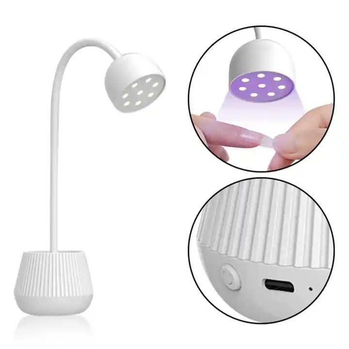 Lámpara de uñas mini LED, de sobremesa