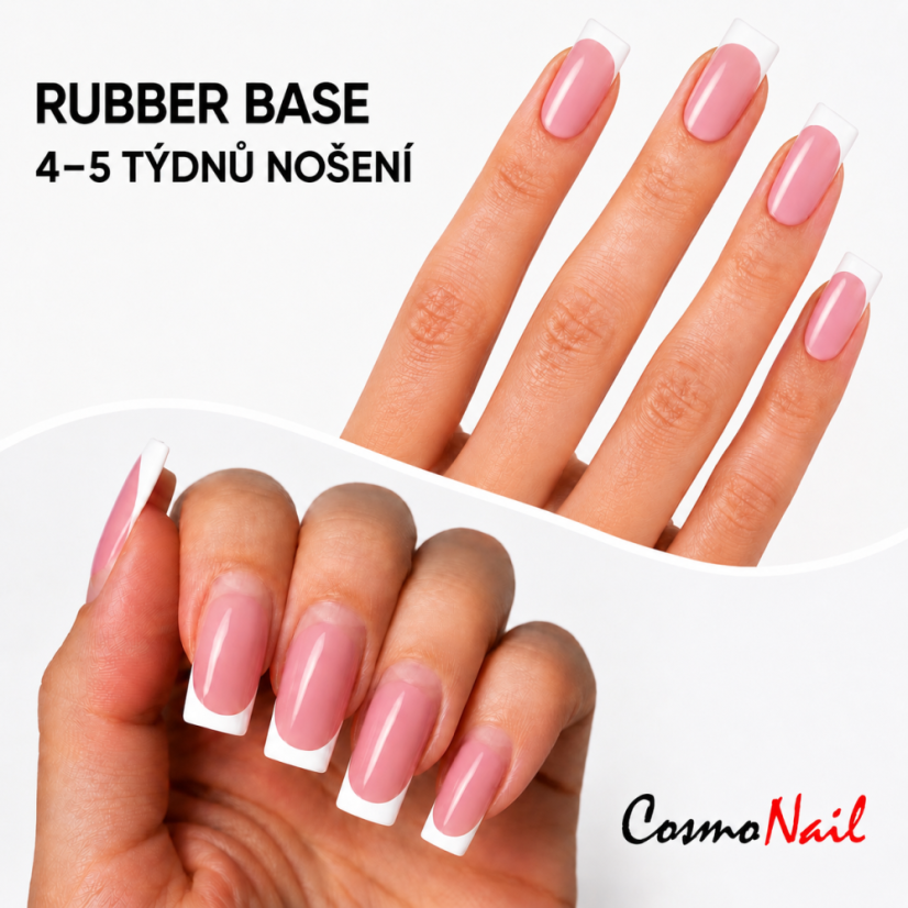 COSMONAIL Rubber Base Clear, 8 ml