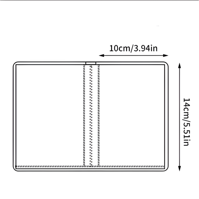 Kniha pro samolepky na nehty, 20 stran