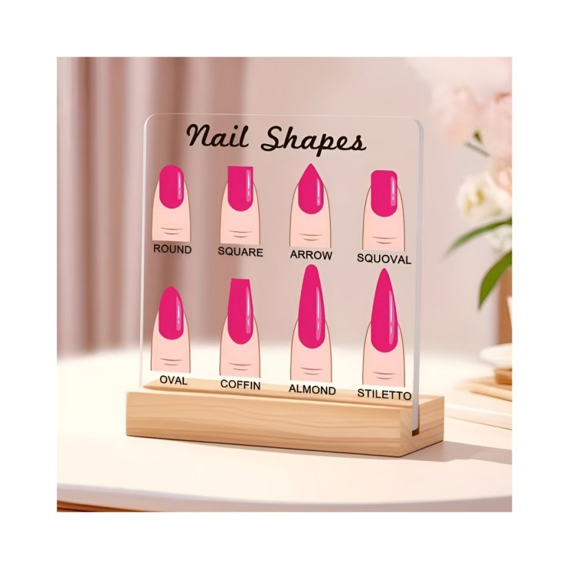 Akrylový stojánek Nail Shapes