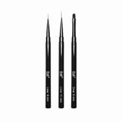 BAFI Liner Set de pinceles para uñas, 3 pcs