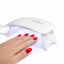 BAFI Kit de inicio endurecedor para esmalte en gel con mini lámpara LED