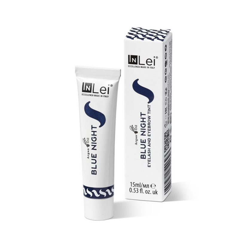 INLEI Blue night - barva na řasy a obočí, 15 ml