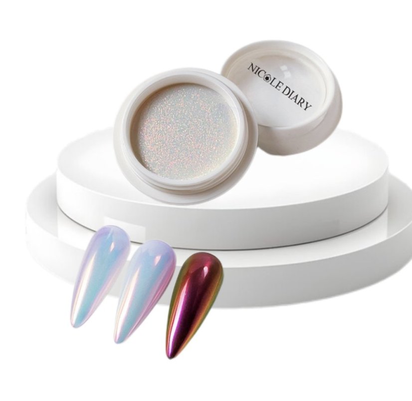NICOLE DIARY Aurora 1 - pigmento para Nail Art