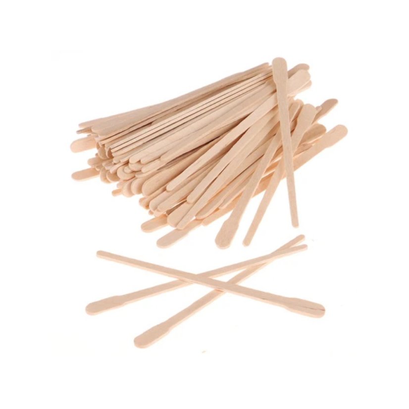 BAFI Špachtle dřevěné 9 cm, 100 ks