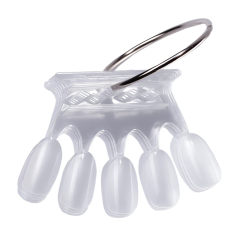 BAFI Sada - Vzorník na gel laky Koruna, průhledný, 2 ks