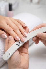 BAFI Premium 100/180 - lima de uñas desechable plátano