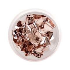 Fólie na nehty, růžové zlato