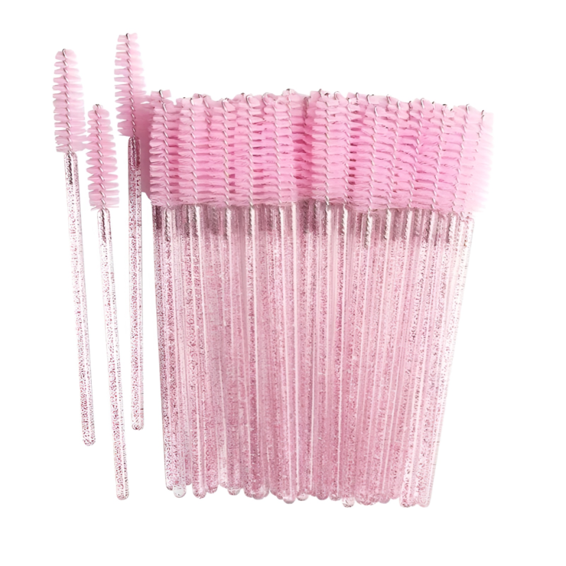 Cepillos para pestañas, 50 piezas