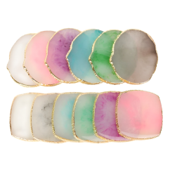 Manikúrní paleta z pryskyřice, achát