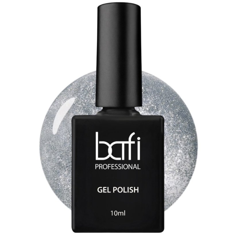 BAFI Gel Polish Silk Cat 01 Majestic Silver, 10 ml