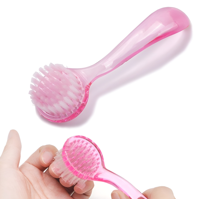 Kartáček na prach, kulatý s rukojetí, 3 ks