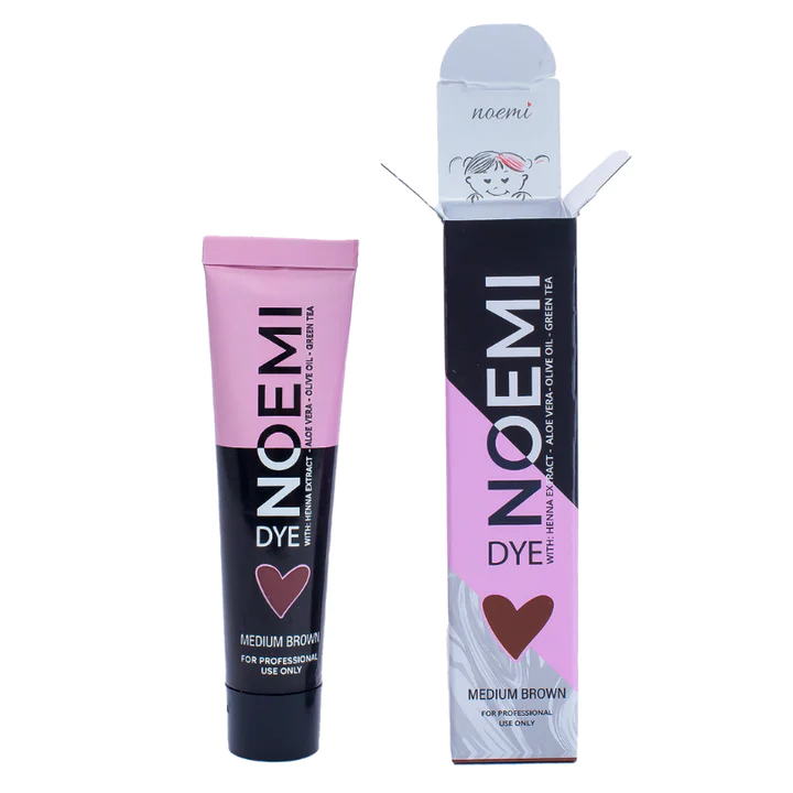 NOEMI - color para cejas y pestañas Marrón medio, 15 ml