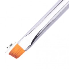 MOLLY LAC Rainbow One Stroke - zkosený/úhlový štětec na gel