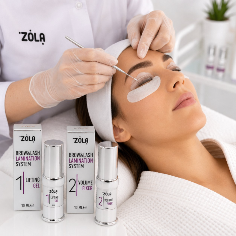 ZOLA Lifting&Fixer Kit de laminación de pestañas y cejas