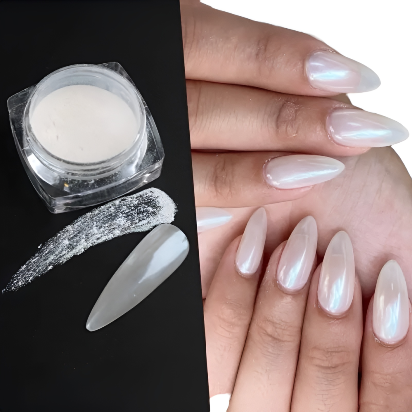 BORN PRETTY Glitter chrome 1 - pigmento para uñas, 1g