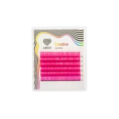 LOVELY Creative Crimson D 0,10 - pestañas mix 7-11 mm