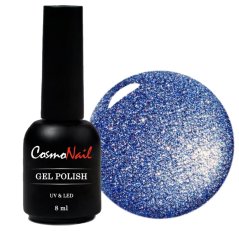COSMONAIL Gel polish Flashing disco 027 Electric Blue, 8 ml