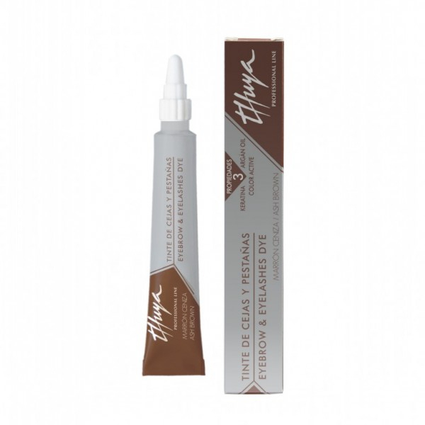 THUYA - color para cejas y pestañas Marrón ceniza Ash brown, 14 ml