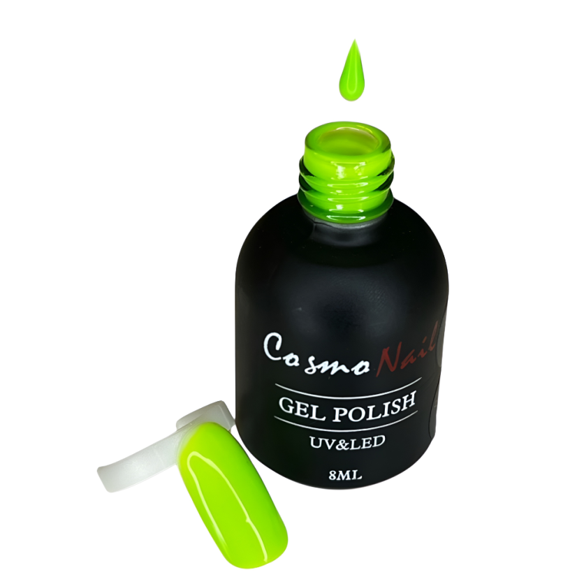COSMONAIL Gel Polish Neon 001 Neon Lime, 8 ml
