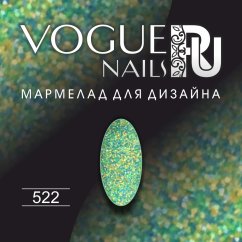 VOGUE NAILS Design Marmeláda 522, 5 g