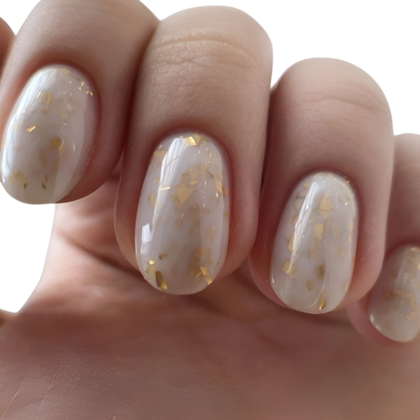 COSMONAIL Gel polish Milky flakes 002, 8 ml