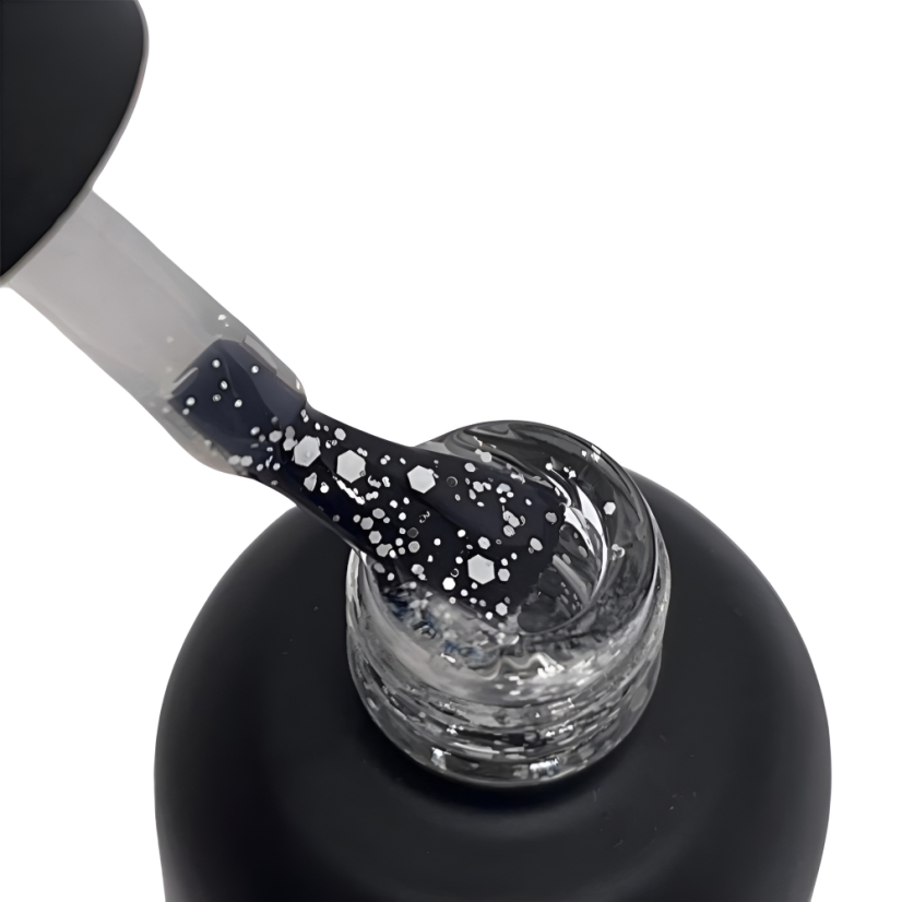 CosmoNail Top coat Glitter 033, 8 ml