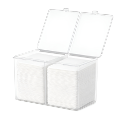 BAFI Sada - Box na manikúrní ubrousky + BAFI Ubrousky měkké, bílé, ~600 ks