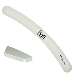 BAFI Premium 180/240 - jednorázový pilník na nehty banán