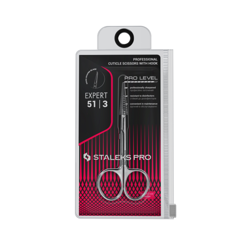 STALEKS EXPERT SE-51/3 - tijeras para cutícula