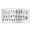 BORN PRETTY Animal L009 - plantillas para uñas