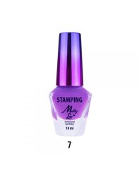 MOLLY LAC Stamping - esmalte para estampar uñas, 07 violeta, 10 ml