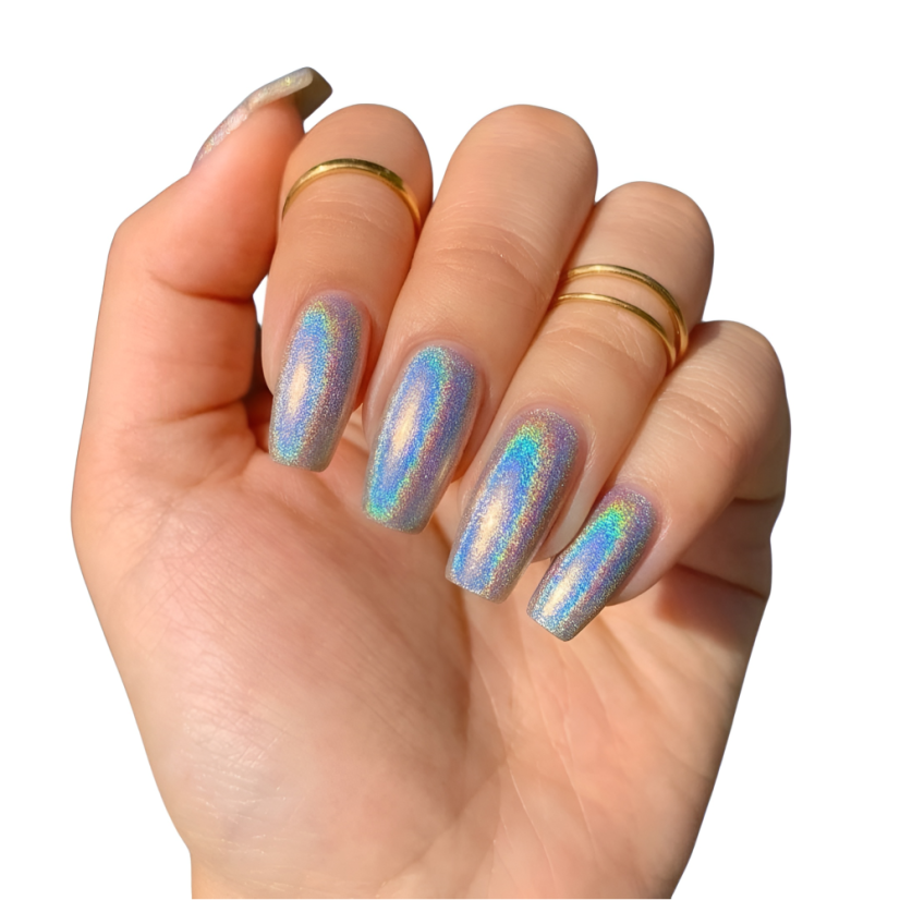 BORN PRETTY  Laser rainbow - pigmento iridiscente para uñas.