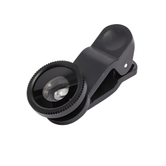 Objektiv 3 v 1 pro mobilní telefon, černý