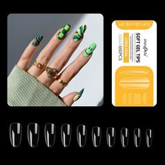 Puntas de gel Ovaladas largas, 550 unid.