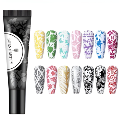 BORN PRETTY Gel para estampar 2, verde