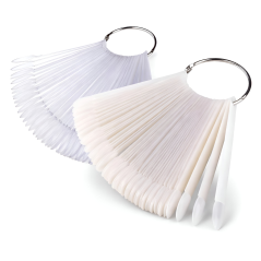 BAFI Sada Vzorníky na gel laky oválný, 100 ks