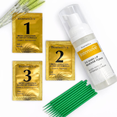 BIOSMETICS Hабор для ламинирования бровей и ресниц