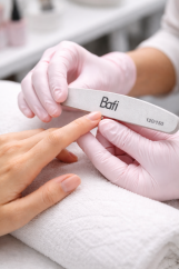BAFI Premium 120/150 - lima de uñas desechable recta