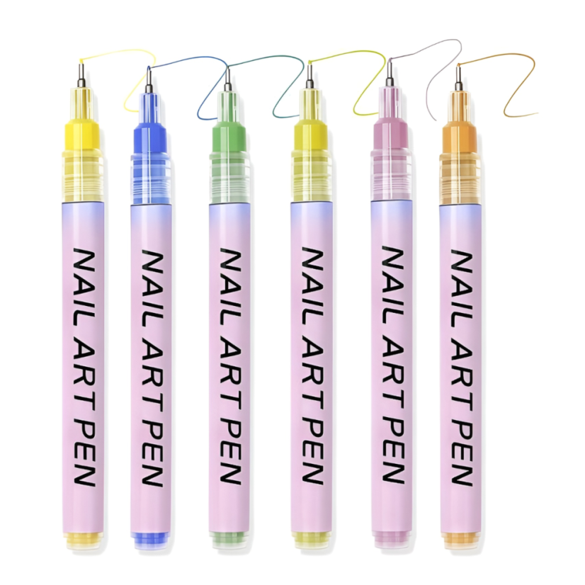 BORN PRETTY Lápices para nail art, juego de 6 uds
