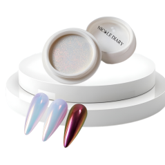 NICOLE DIARY Aurora 1 - pigment na Nail Art