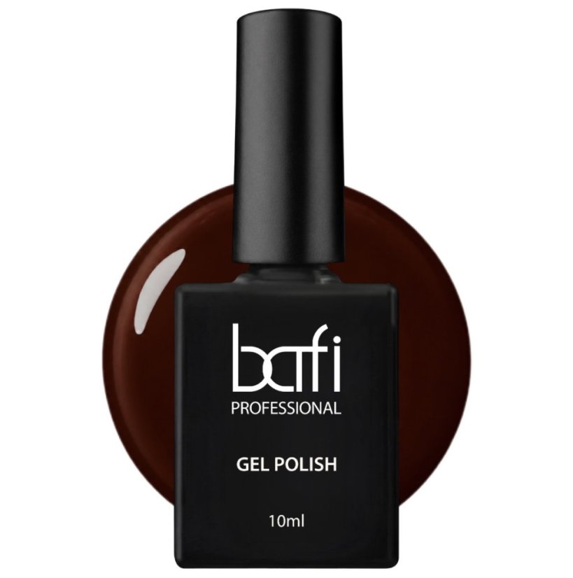 BAFI Gel Polish 029 Dark Chocolate, 10 ml