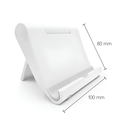 Soporte para móvil M5, blanco