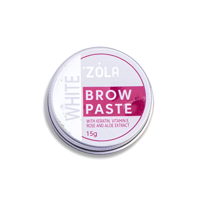 ZOLA Brow Paste - pasta para contornear las cejas, blanca