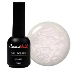 COSMONAIL Gel Polish Silk 006 Pure White Pearl, 8 ml