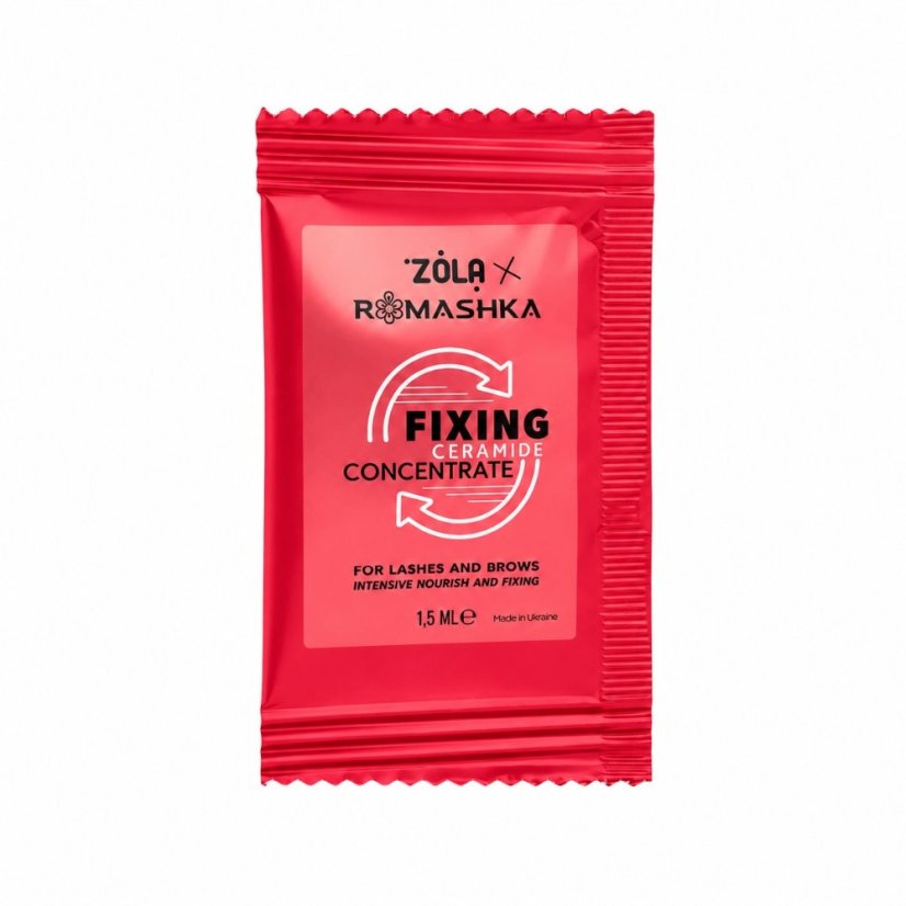 ZOLA Fixing Ceramide Concentrate Fixační koncentrát na řasy a obočí, sáček 1,5 ml